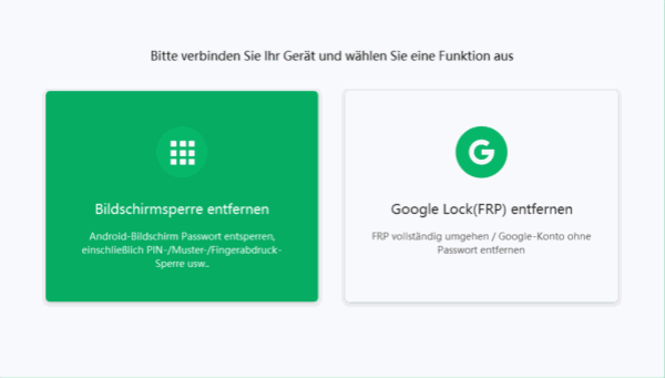 Android zurücksetzen