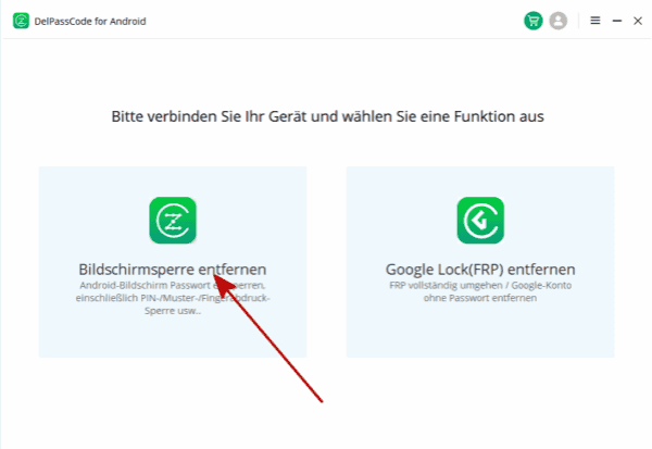 Wie entsperren Sie Android ohne Passwort