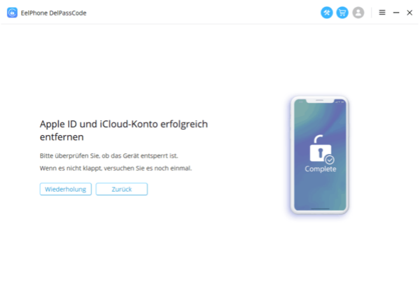 Apple ID entsperren