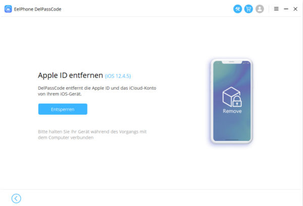 Apple ID entsperren