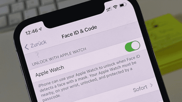 iPhone entsperren mit Apple Watch
