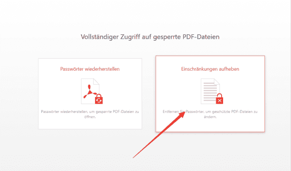 PDF passwort entfernen