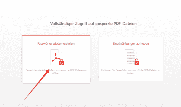 PDF kennwortschutz aufheben