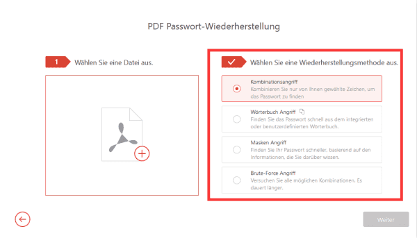 PDF kennwortschutz aufheben