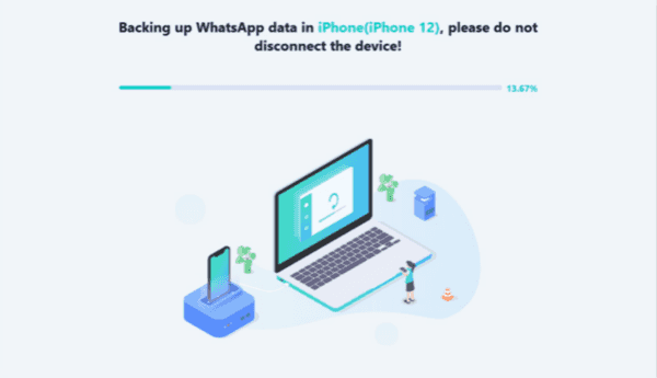 Backup WhatsApp iPhone